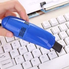 Dmlowu Desk Vacuum Cleaner Mini, Handheld Computer Keyboard Vacuum, Portable Sma