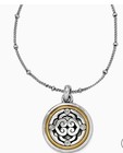 Crystal Pendant Necklace Brighton Intrigue Necklace Two-Tone