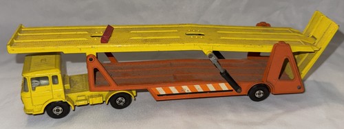 Vintage Matchbox Super Kings 1970 Lesney Products & Co DAF K-11 Car Transporter
