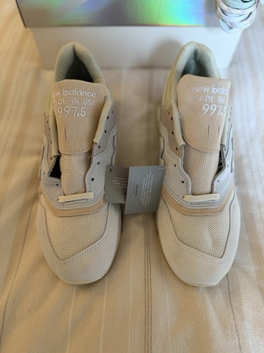 NEW BALANCE RONNIE FIEG X 997.5 MADE IN USA 'EASTER PACK - ICE BLUE PEACH' Sz 11 - Picture 5 of 10