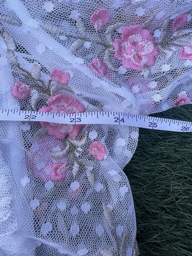 NEW Mac Duggal 8031 High Neck Cape Cocktail Dress Size 12 White Floral $498 - Picture 9 of 12
