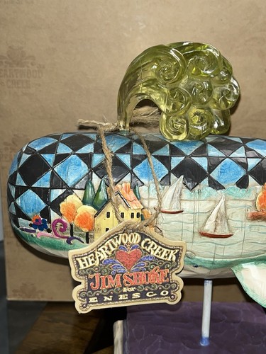 Jim Shore Shorelights 2004 "Gods Greatest Creature" Whale Sculpture W/ Box - Picture 3 of 13