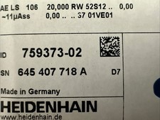 HEIDENHAIN AE LS 106 encoder scanning head ID 326797-01 ID 759373-02 new in box