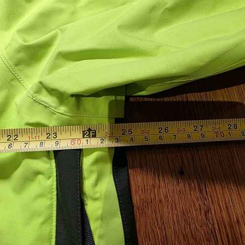 Bright Green, Under Armour MTN Cold Gear Jacket Men's Large Ski Snowboard Winter - Picture 7 of 11