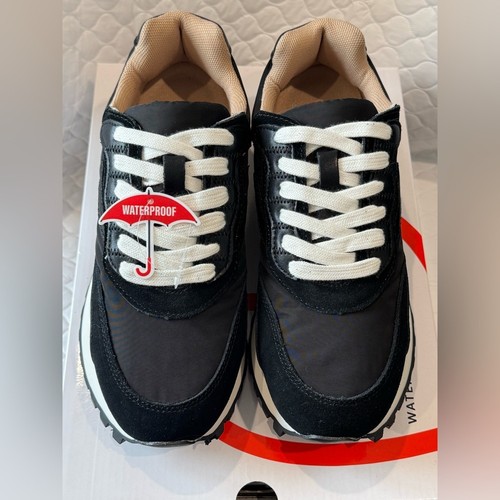 Neu Blondo Lois schwarze wasserdichte Damen-Sneaker Größe 8 - Bild 2 von 8