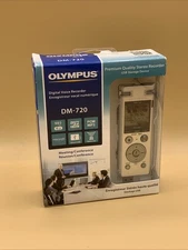 NEW/SEALED Olympus Digital Voice Stereo Recorder DM-720 4GB Micro SD Slot USB