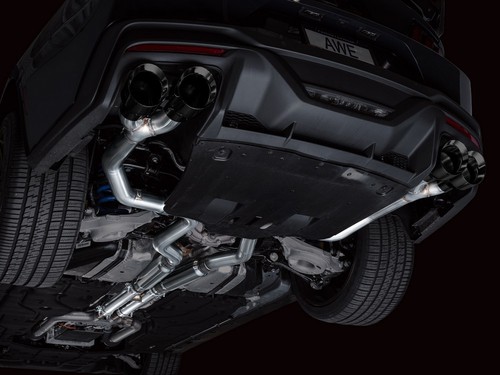 AWE for 2024 Ford Mustang Dark Horse S650 RWD Track Edition Catback Exhaust w/ - Picture 9 of 14