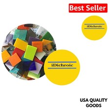 8 Oz. Assorted Bullseye 90 COE Fusible Glass for Creative Projects