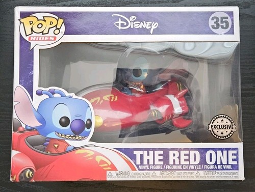 Funko Pop! The Red One #35 Lilo & Stitch Rides Disney