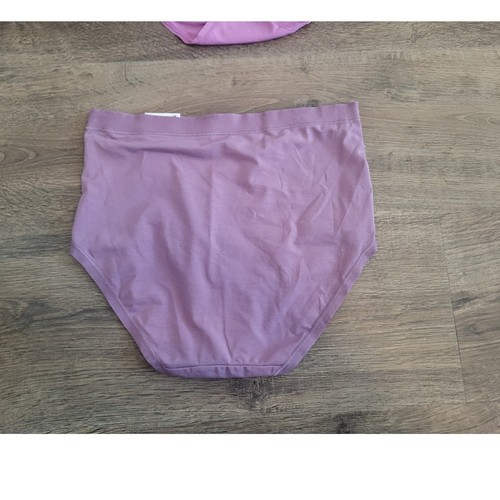Wacoal Lot of 2 Full Brief Panties size Small NEW Pink Mauve Supima Cotton Blend - Picture 4 of 7