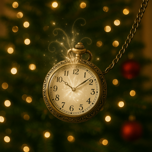 Santa’s Lost Pocket Watch Antique Bronze Christmas Keepsake Gift - Picture 8 of 8