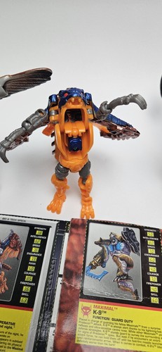 Vintage 1996-97 Transformers Transmetals Beast Wars Lot of 5 with Cardbacks - Picture 4 of 13