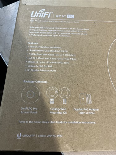 UBIQUITI UNIFI AP AC PRO (UAP-AC-PRO-US) - Picture 3 of 4