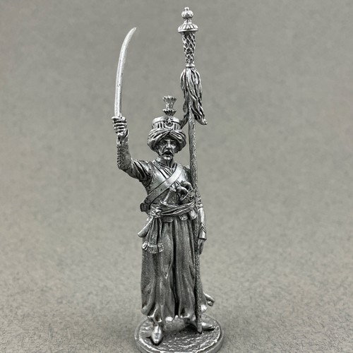 Napoleonic Mameluke of the Imperial Guard 1/32, Highly detailed metal figure - Picture 7 of 8