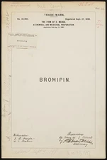 The Firm of E. Merck for Bromipin brand A Chemical and Medicinal Preparation