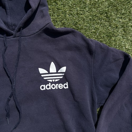 Vintage Stone Roses Adored Hoodie Yellow Large Black - Picture 3 of 11