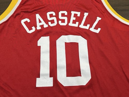 VTG Sam Cassell Houston Rockets Champion NBA Basketball Jersey - Sz. 48 - Picture 5 of 5
