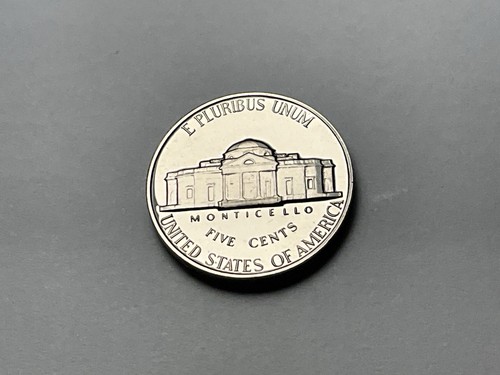 1960 5c Proof Jefferson Nickel #148 - Picture 2 of 2