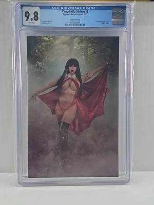 DEFECTIVE Vampirella Strikes 3 CGC 98 Ireland Reid Cosplay Variant Virgi G3D