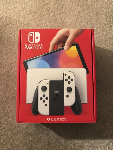 Nintendo Switch OLED Model White - Mint and Perfect Condition