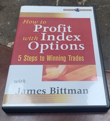 TRADE SECRETS SERIES:HOW TO PROFIT WITH INDEX OPTIONS by James Bittman DVD ! - Picture 1 of 2