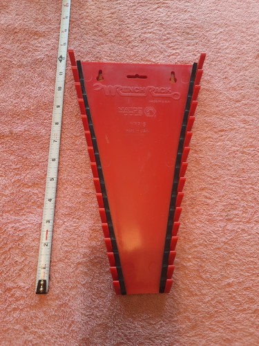 Matco Tools 15 Position Wrench Holder Storage Rack Plastic Red - Picture 1 of 23