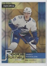 2021 Upper Deck Synergy Rookie Journey Away Gold 112/149 Vasily Podkolzin 13o2