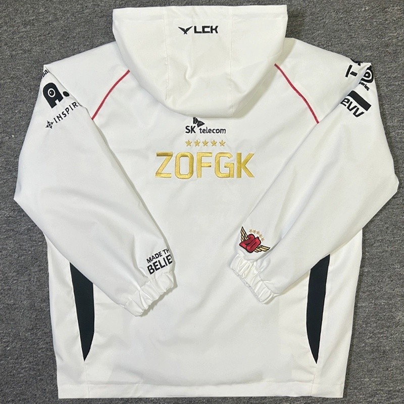LCK TeamT1 LOL World Championship FAKER ZOFGK Embroidery Jacket
