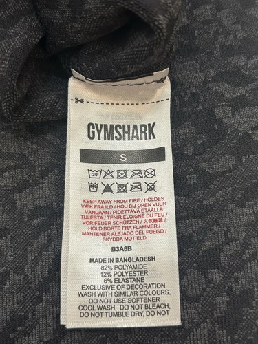 Leggings deportivos Gymshark Adapt Animal sin costuras para mujer pequeños negros tiro alto - Imagen 4 de 9