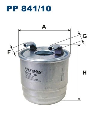 FUEL FILTER FITS: MERCEDES-BENZ CLS SEDAN GRANDE CLS 250 CDI / BLUETEC / D /C - Picture 1 of 3