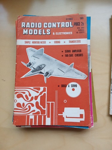 Radio Control Models & Electronics Complete 1963 Volume UK Periodical Rare!! - Picture 13 of 15