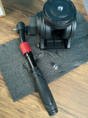 NEEWER Video Tripod Fluid Head with Quick Release Plate, Telescopic Handle GM001 - Picture 7 of 7