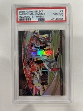 2019 Panini Select Snapshots Silver Prizm #2 Patrick Mahomes II PSA 10 GEM MINT