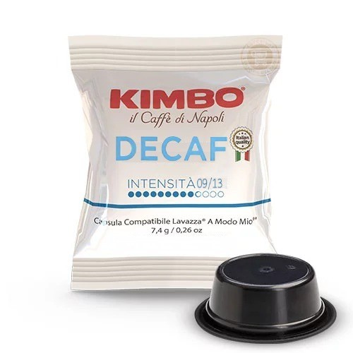 Capsule Caffè Kimbo Miscela DECAF Compatibili A Modo Mio Decaffeinata Cremosa* - Foto 9 di 17