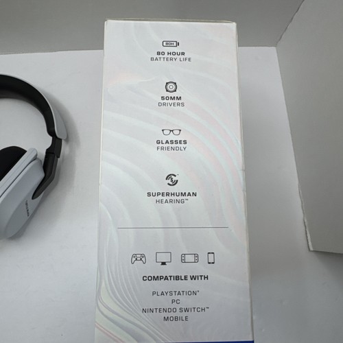 Turtle Beach-Stealth 600 3rdGen White Wireless Gaming Headset Playstation (AHZ) - Picture 6 of 6