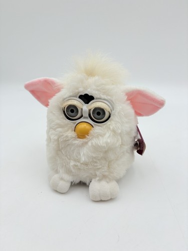 Vintage Furby White snowball Plush 1998 Tiger Electronic Interactive Not Working - Picture 6 of 11