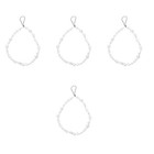  4pcs Perlenphilde Lanyard Anti-Lost Telefonkette Perlen Anti-Lost-Telefon
