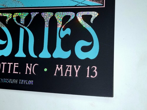 Johnny Blue Skies FOIL Poster CHARLOTTE, NC OFFICIAL Sturgill Simpson 13.05.2025 - Bild 16 von 21
