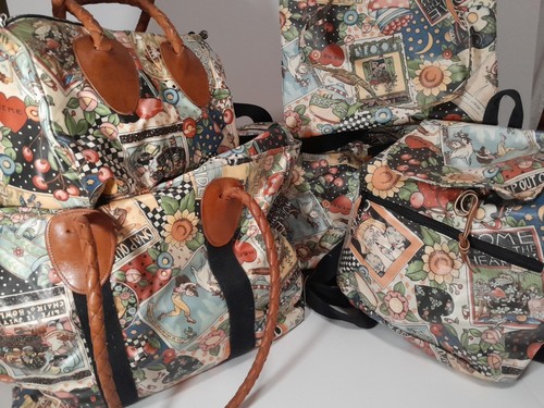 Nordic House Designs KOMPLETTSATZ 5 STÜCK. GROSS, GELDBÖRSE, RUCKSACK, MEDIUM & LEBENSMITTELGESCHÄFT