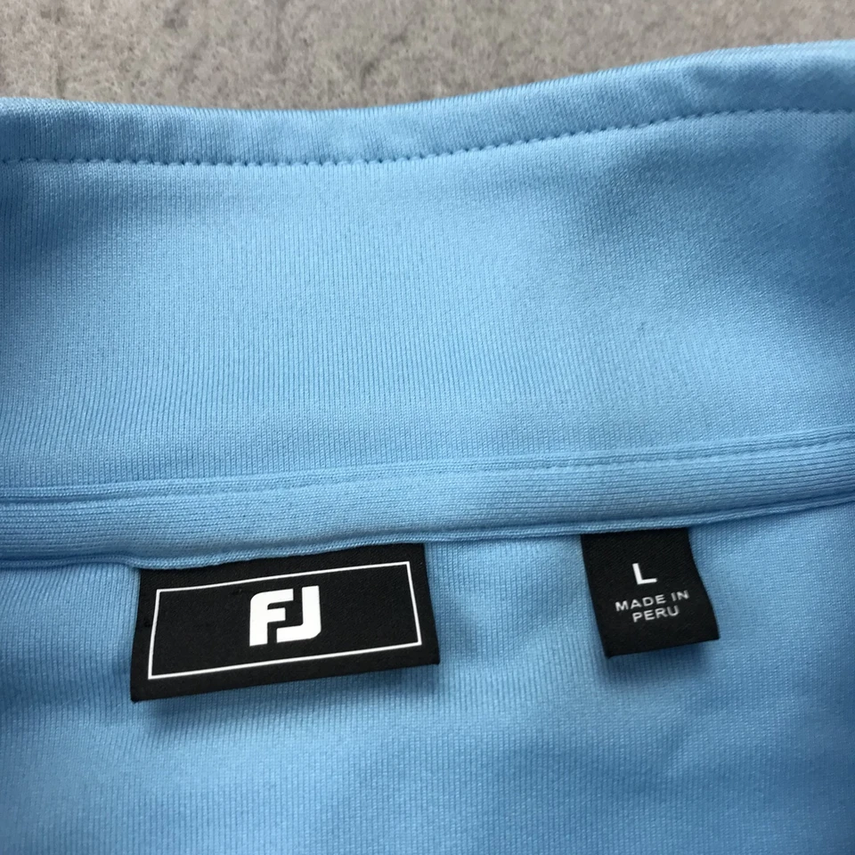 FootJoy Golf Jacket Mens Large Blue Bet MGM Bellagio 1/4 Zip TOUR ISSUE Logos - Image 4 of 4