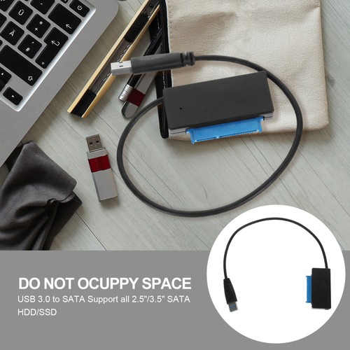 Dysk twardy do kabla USB kabel konwerterowy adapter dysku twardego zestaw - Zdjęcie 12 z 12