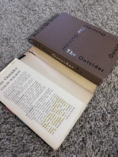 The Outsider By Colin Wilson 1956 First Edition First Printing - Picture 2 of 9