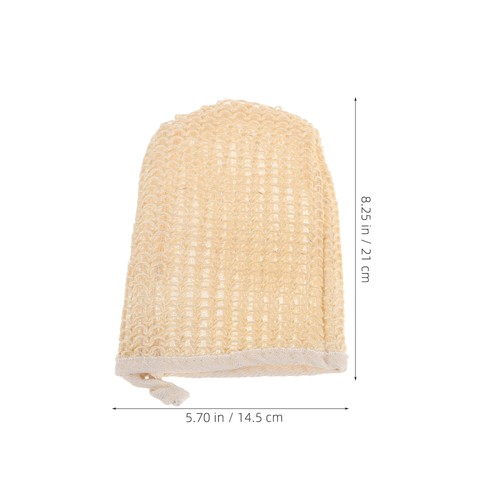 2 Pcs Bath Exfoliator Gloves Dead Skin Scrubber Mittens Dual Sided for Body - Picture 7 of 12