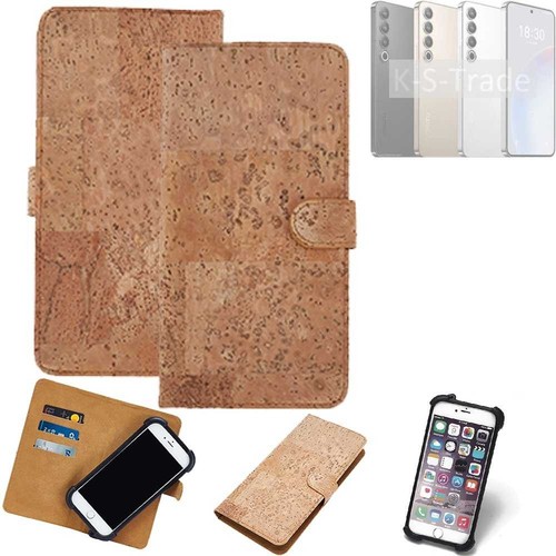 FÜR Meizu 20 Pro HÜLLE TASCHE KORK CORK ETTUI SCHUTZ COVER - Bild 1 von 7