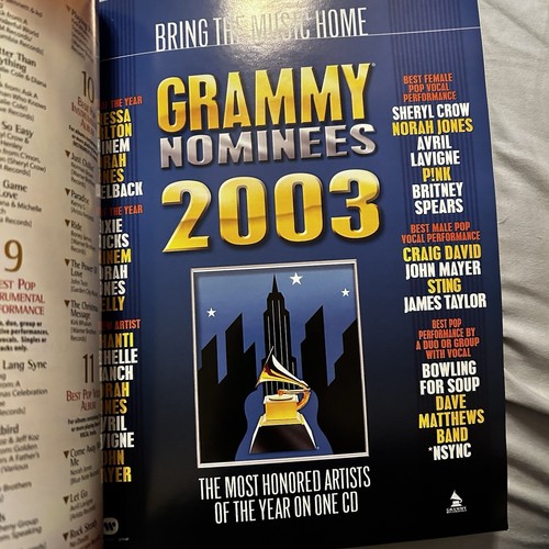 Libro programma Grammy Awards 44 e 45° annuale Peter Max copertina 2002 2003 bello! - Foto 5 di 9