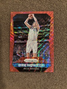 Dirk Nowitzki 2015-16 Prizm Ruby Wave /350