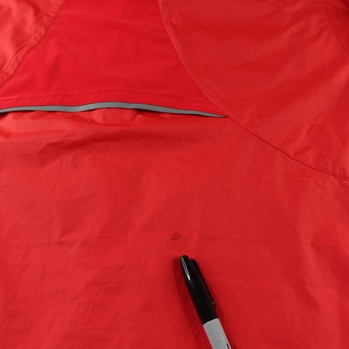 Zero Restriction Windbreaker Jacket Mens XL Red Full Zip Tour Series Golf - Picture 7 of 10