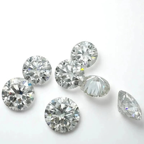 1.00 CT Round Brilliant Lab Grown Diamond D VVS1 Certified Loose Gemstone - Picture 2 of 3