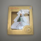 Christmas Dancing Tree Plate Royal Worcester Clare Mackie Design 2005 NEW