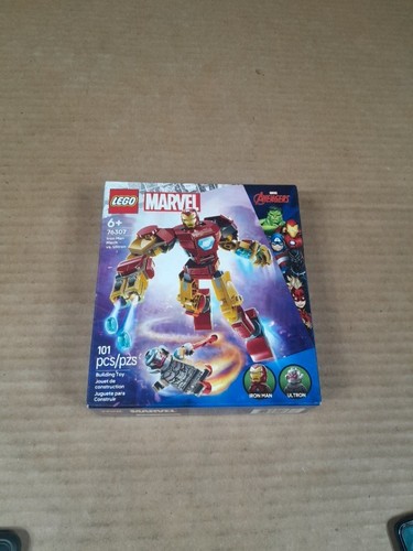 LEGO Marvel: 101pc (2025) IRON MAN MECH ARMOR vs. ULTRON Building Set #76307